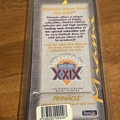 【新品・未開封】スーパーボウル XXIX 記念トレーディングカード&ピンセット 1995  49ersの画像