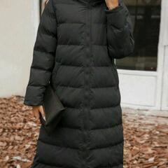 ノースフェイス激似 未使用 黒 ダウンコートの画像