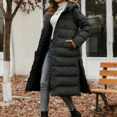 ノースフェイス激似 未使用 黒 ダウンコートの画像