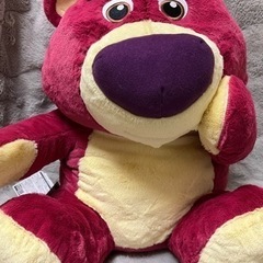 ディズニー　トイストーリー　ロッツォ　スーパーラージぬいぐるみ　おすましポーズ　新品未使用タグ付き　プライズ品の画像