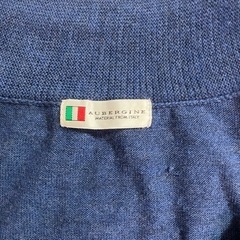 AUBERGINE カーディガン　ブルーの画像