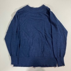 AUBERGINE カーディガン　ブルーの画像