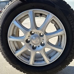 スタッドレス4本 195/65R15 ダンロップ ウィンターマッ...
