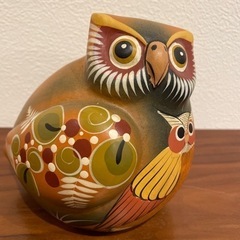 縁起物　メキシコ　フクロウ　ふくろう　置物
