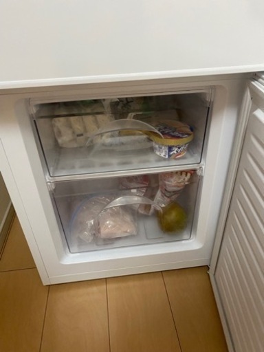 ニトリ　106L 直冷式2ドア冷蔵庫 Nグラシア WH