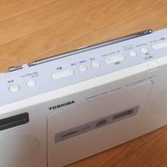 東芝　CDラジオ　TY-CR22（※CD再生ダメ）の画像