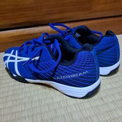 asics　アシックス　23センチ　ひも　男子　シューズ　LAZER BEAM レーザービームの画像