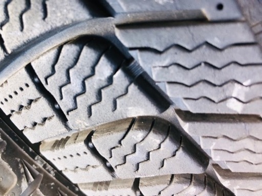 冬タイヤ 205/55R16 ホンダ純正PCD114アルミ付深溝スタッドレス 4本組