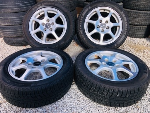 冬タイヤ 205/55R16 ホンダ純正PCD114アルミ付深溝スタッドレス 4本組