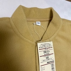 無印 フリース 120の画像
