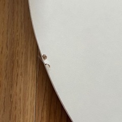 【新品】 大理石風の円形テーブルの画像