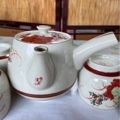 九谷焼　洋山　急須セット6点 茶器セットの画像