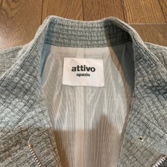 アッティボスパジオ【attivo spazio】ジャケット　ビンテージ美品！の画像