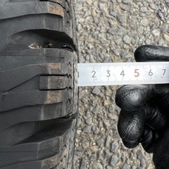 215/70R17.5 スタッドレス ブリヂストン ブリザック LT バリ溝 2022年製 6本セットキャンター ローザ等の画像