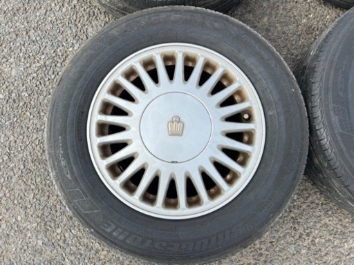 トヨタ 15クラウン 純正アルミホイール 15インチ 15×6.5JJ +50 アルミホイール 4本セット