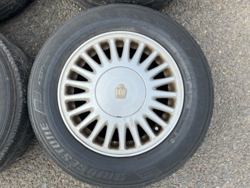 トヨタ 15クラウン 純正アルミホイール 15インチ 15×6.5JJ +50 アルミホイール 4本セット