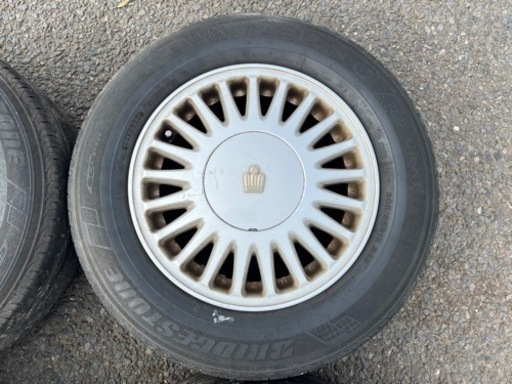 トヨタ 15クラウン 純正アルミホイール 15インチ 15×6.5JJ +50 アルミホイール 4本セット