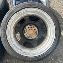 SHALLEN 165/50R15 PCD100 +23 +42 軽自動車 4穴 シャレン 深リム アルミ