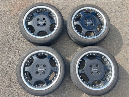 SHALLEN 165/50R15 PCD100 +23 +42 軽自動車 4穴 シャレン 深リム アルミホイール 4本セット 15インチ