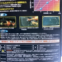 車の窓の油膜とり　ガラスコンパウンド　新品未使用未開封品の画像