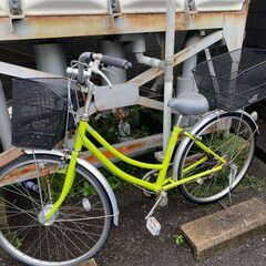 ママチャリ自転車　変速ありの画像