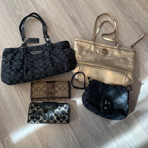 COACH バッグ　財布　5点