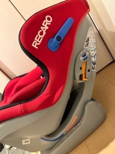 チャイルドシート RECARO レカロ 赤黒