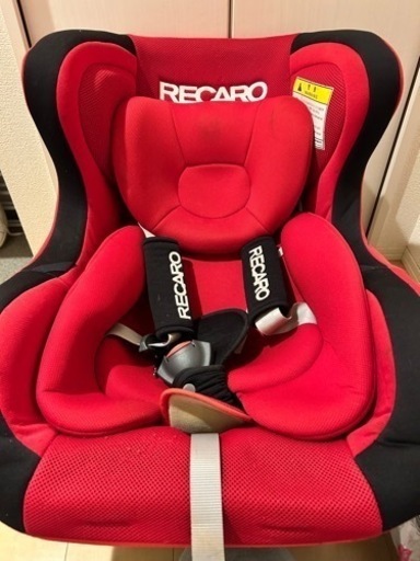 チャイルドシート RECARO レカロ 赤黒