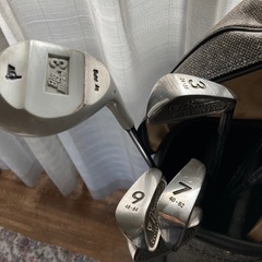 ゴルフクラブ　ゴルフバック付きの画像