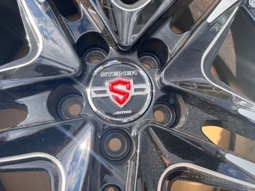 AME STEINER 18×7.5J 5穴　1本だけの出品 スペアー 