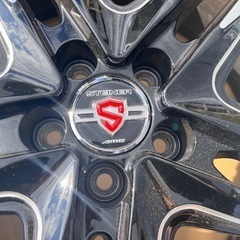 AME STEINER 18×7.5J 5穴 1本だけの出品 スペアー