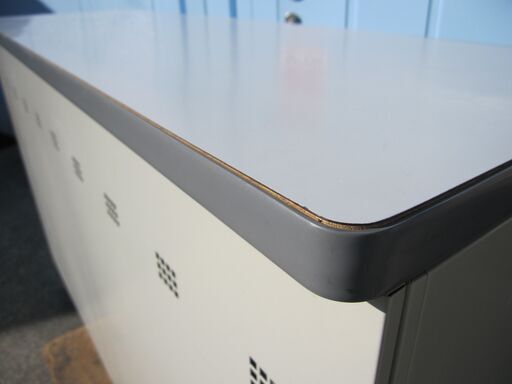 受付カウンター ニューグレー 1500x450 生興製 鍵無し・作成可能1100 