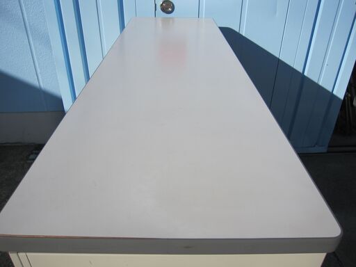 受付カウンター ニューグレー 1500x450 生興製 鍵無し・作成可能1100 