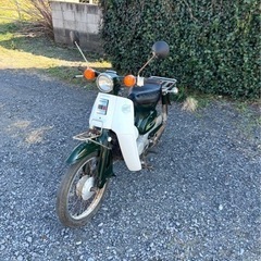 691. 動画あり　スーパーカブ50   C50  原付　バイク　50cc   車体　埼玉の画像