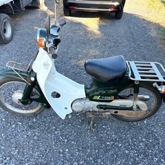 691. 動画あり　スーパーカブ50   C50  原付　バイク　50cc   車体　埼玉の画像