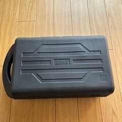 ダンベル　調整可能ダンベル　鉄ダンベル　可変式 2個セット 収納ケース 付き トレーニング ホームジム 20kg の画像