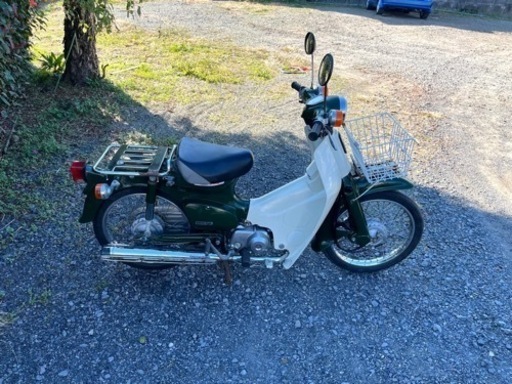 698. 動画あり　ホンダ　スーパーカブ50 低走行　原付　バイク　50cc   車体