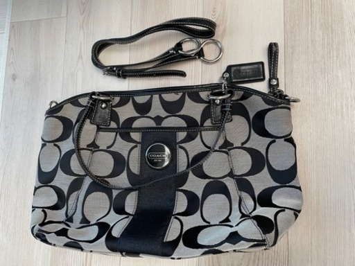 【COACH】 A4が入る2wayトートバッグ