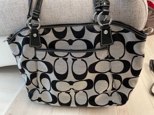 【COACH】 A4が入る2wayトートバッグ
