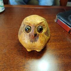 フクロウ置物