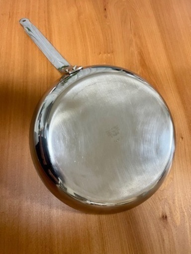 ステンレスフライパン 30cm IH対応 1126g 軽い 日本製 プロ用 3層