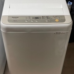 送料・設置込み　洗濯機　5kg Panasonic 2019年