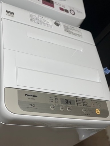 送料・設置込み　洗濯機　5kg Panasonic 2019年