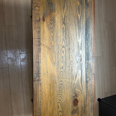 アンティーク風　ローテーブルの画像