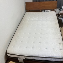 家具 ベッド セミダブルベッド　終了