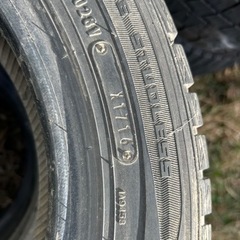 DUNLOP  ダンロップ　WHNTER MAXX  スタッドレス　4本　タイヤのみの画像