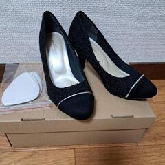 黒のパンプス サイズ22.5