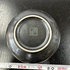 フクハラ商事　　瑞陶　器麗　都の蝶　多用鉢蓋付きの画像