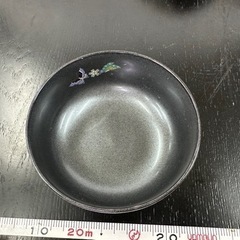 フクハラ商事　　瑞陶　器麗　都の蝶　多用鉢蓋付きの画像