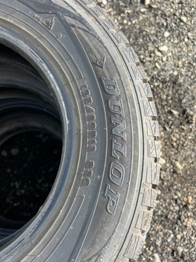 タイヤ　DUNLOP  WINTER MAXX  WM01 165/80  R13   2016年製
